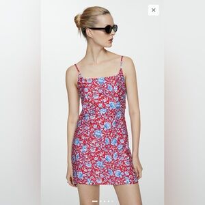 NWT Mango Floral Print Dress